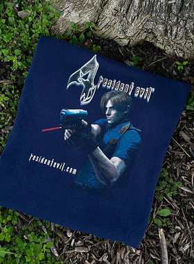 Resident Evil4生化危机Favorite Character Leon T-shirt短袖t恤
