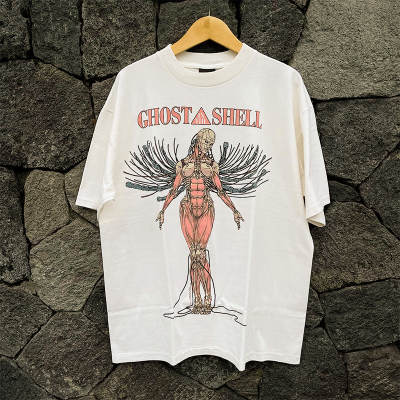 Ghost In The Shell T-shirt短袖t恤 White Street fashion