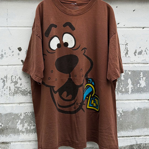 精选好物推荐！美式复古oversize趣味狗狗vintage短袖T恤男女同款