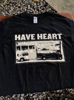 Have Heart  Ramblin T-shirt短袖t恤 Black Sports Hip-hop