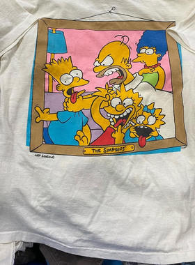 精选好物推荐！美式趣味恶搞动漫森普一家周边短袖T恤男女同款