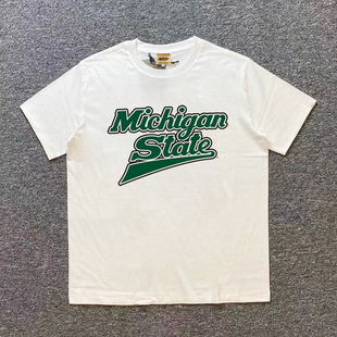 重磅不透冰棉感！Michigan State University密歇根州立大学短袖