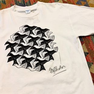 小众设计T恤古着vintage纹身师ins圆领短袖 鸽子涂鸦 ins男港风短袖