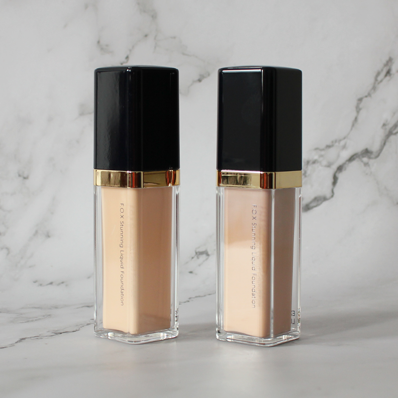 专柜正品 芙珂姿fox凝脂亲肤润颜粉底乳f.o.x保湿亮颜粉底液