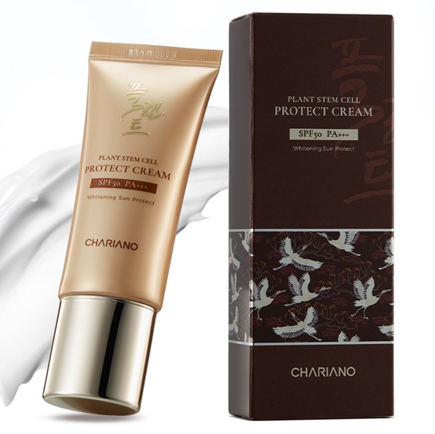 韩国奇姬植物修护防晒霜面部清爽不油腻水润防紫外线女夏季spf50