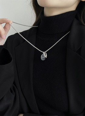 王一博同款项链嘻哈风秋冬新品毛衣链时尚简约百搭网红个性女饰品