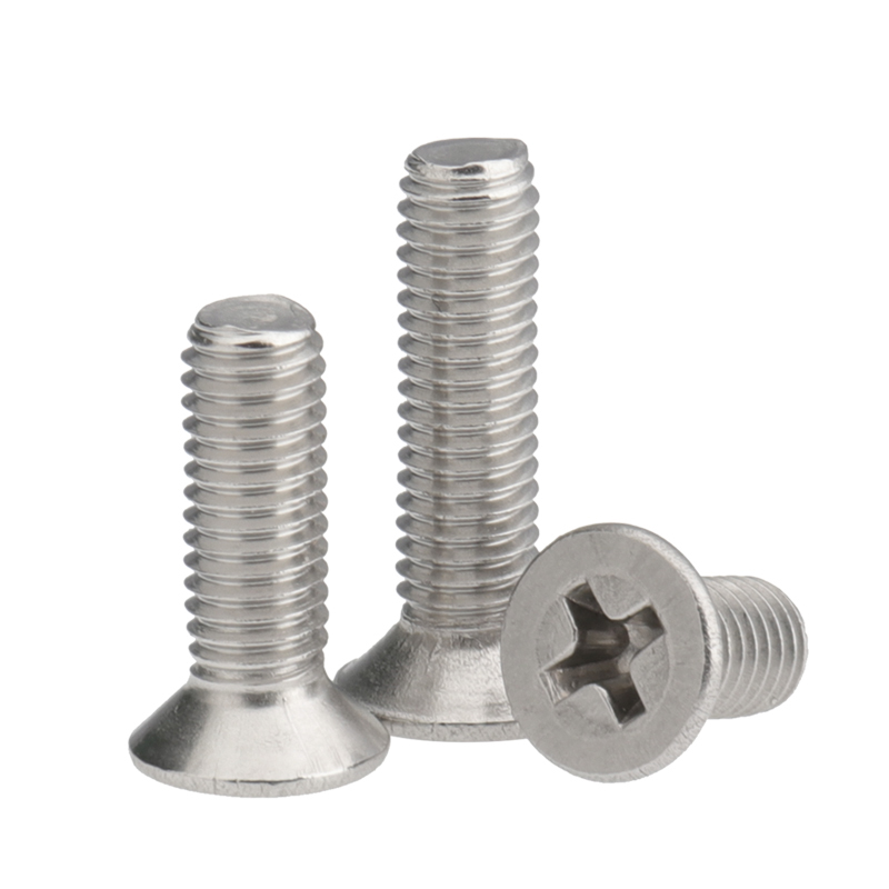 304不锈钢GB十字平头螺丝
