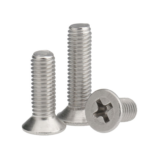 304不锈钢GB十字平头螺丝