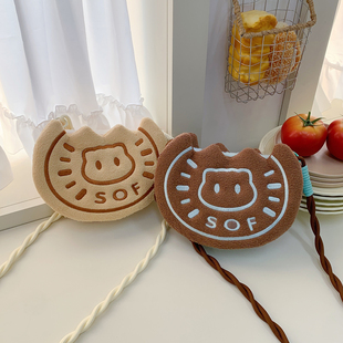 2026新款厘米星球小猫饼干斜挎包少女可爱小众女童零钱包单肩小包