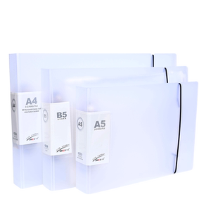 双孔活页夹a4纸打孔文件夹办公用2孔资料文具装订收纳外壳本册两孔快劳夹学生用试卷整理夹A5横版款透明夹子