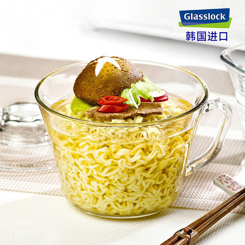 glasslock耐热钢化玻璃碗1000ml