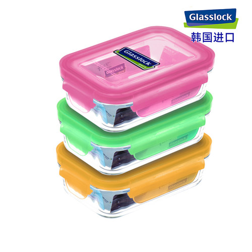 Glasslock进口钢化玻璃保鲜盒