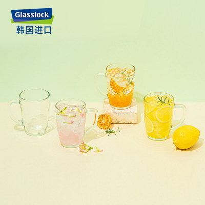 GLASSLOCK韩国进口钢化玻璃水杯