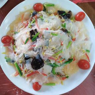 汝州绿豆粉皮超薄粉皮纯手工薄粉皮干拌凉菜凉皮粉皮干货河南特产