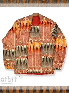 Norbit 实体现货 日本露营山系户外 秋冬印花纹样多色羽绒服外套