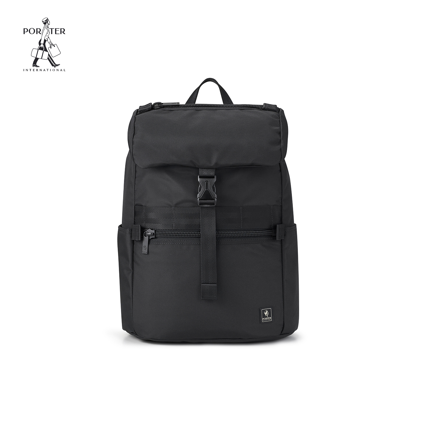 翻盖都市双肩包大容量通勤电脑包