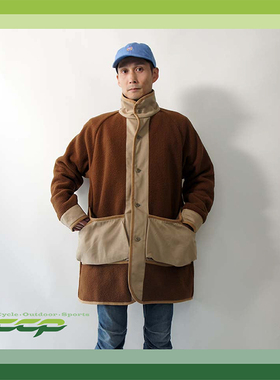 CCP 实体现货 机能都市户外骑行 秋冬拼色翻领立领保暖摇粒绒夹克