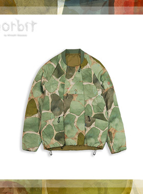 Norbit 山系机能秋冬保暖棉服 露营印花迷彩夹克外套防撕裂面料