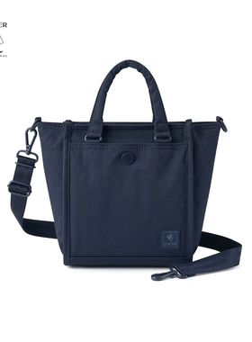 PORTER SWING 仿棉斜纹手提包小号包简约百搭手提斜挎包通勤包