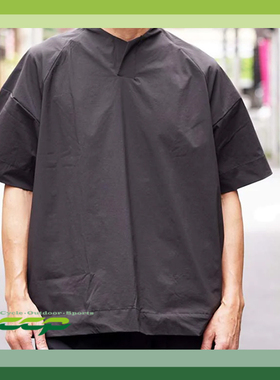 CCP 日本都市户外机能t恤短袖侧口袋设计潮牌宽松透气套头衫上衣