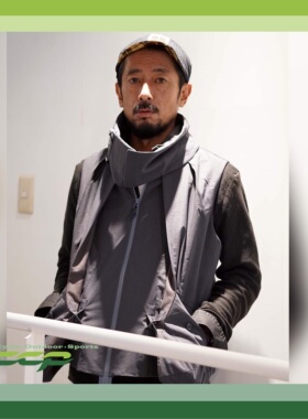 CCP 实体现货 都市机能骑行 双层结构 高领防水多口袋功能性马甲