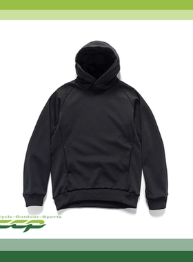 CCP 实体现货 日本机能都市骑行 防风套头连帽纯色宽松卫衣帽衫