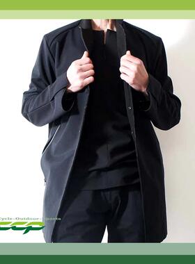 CCP 机能骑行风衣时尚都市中长款防泼水内胆羊毛轻便保暖夹克外套