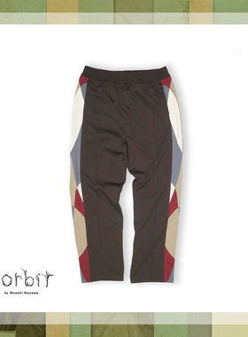 Norbit 山系机能运动裤 防泼水高弹力面料休闲裤拼接色长裤裤子