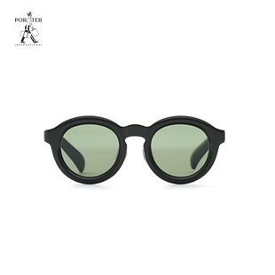 PORTER X CLASSICO 联名款胶框墨镜复古太阳眼镜百搭小众黑色镜框