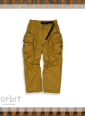 Norbit 实体现货 日本山系户外 廓形可调节cargo pants口袋工装裤