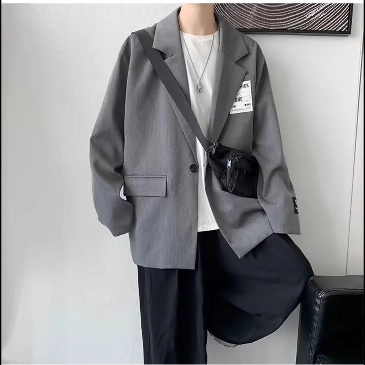 【断码优品】新款上市◆2025春秋青少年港风潮流痞帅炸街小西服