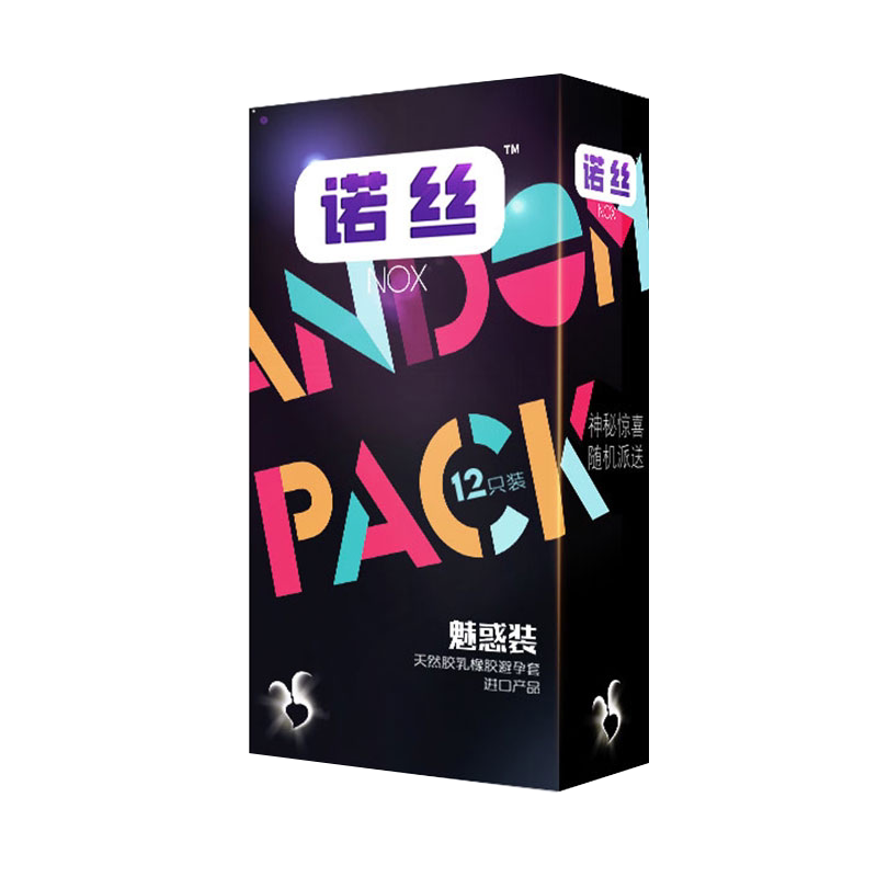 进口 诺丝魅惑装12只 百变装避孕套