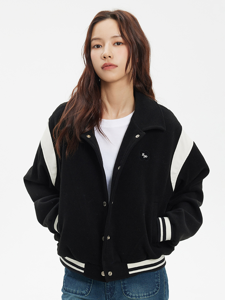 RPBBRAND翻领春秋宽松夹克