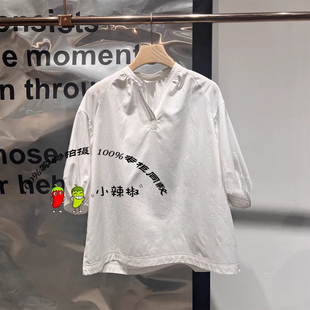 衬衫 宽松休闲百搭短袖 BDT2HD1706蒹葭苍苍 2026夏季 衣播商场同款