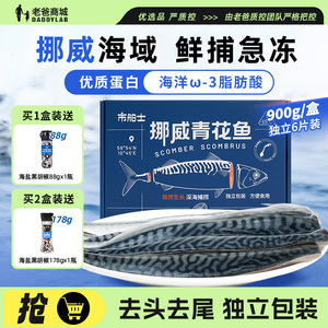 市舶士挪威青花鱼独立包装鲜嫩