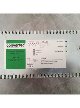 【议价】Convertec变桨充电器L1014A 250V DC