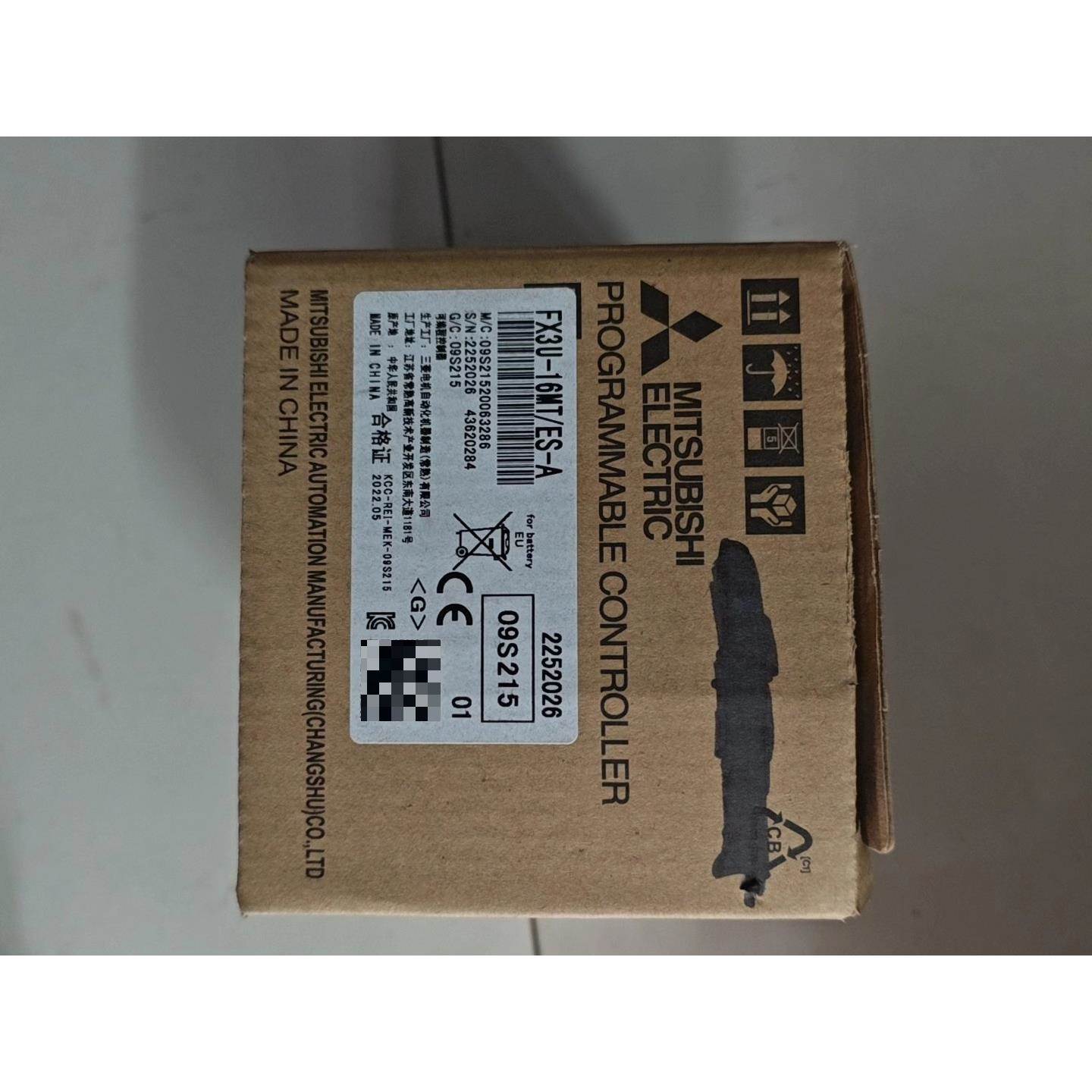【议价】三菱PLC FX3U-16MT/ES-A实物图片原装正品，实