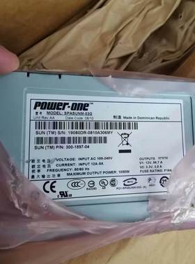 【议价】POWER-ONE服务器电源 SPASUNM-03G 300