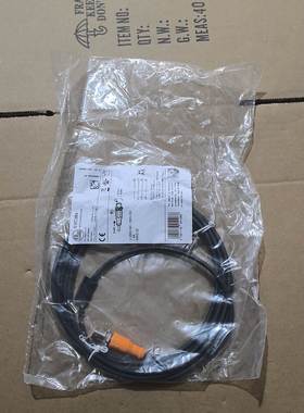 【议价】EVC384德国IFM易福门全新原装公头连接线缆3M直插EV