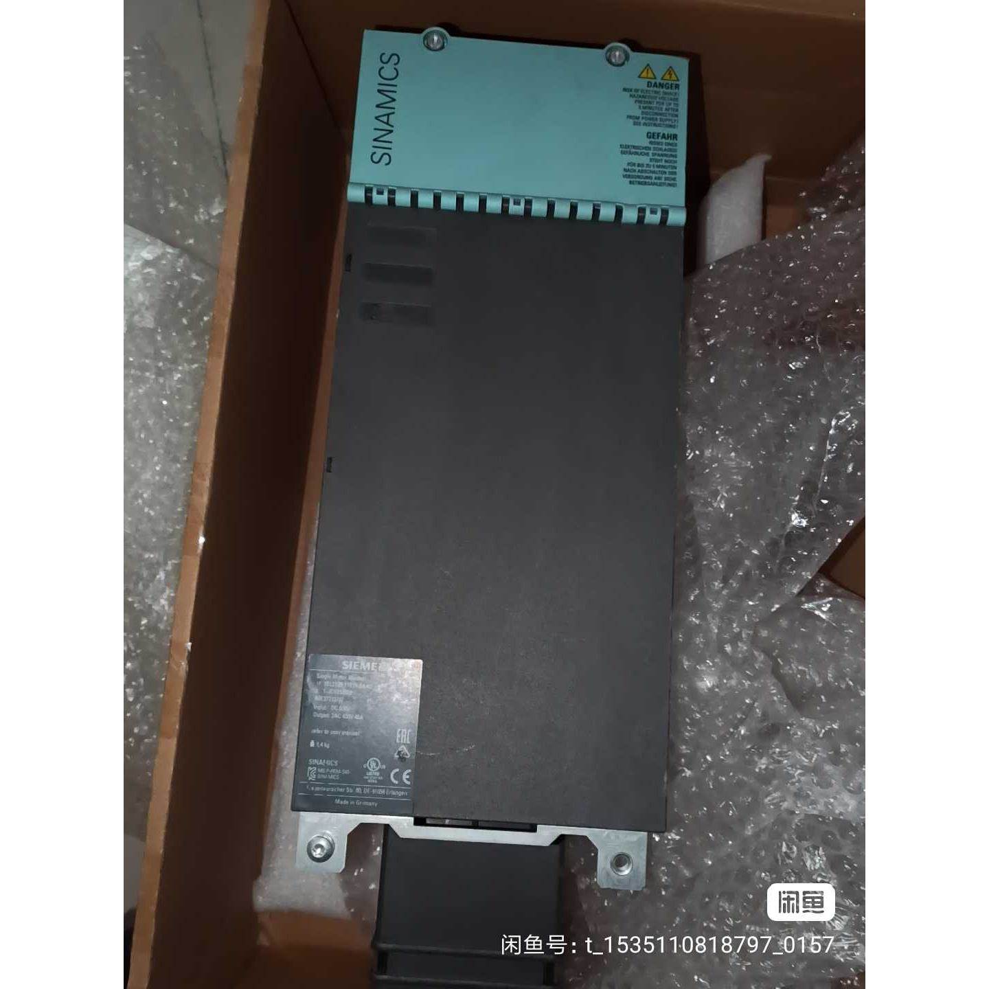 【议价】西门子6SL3120-1TE24-5AA3成色一般，有瑕疵