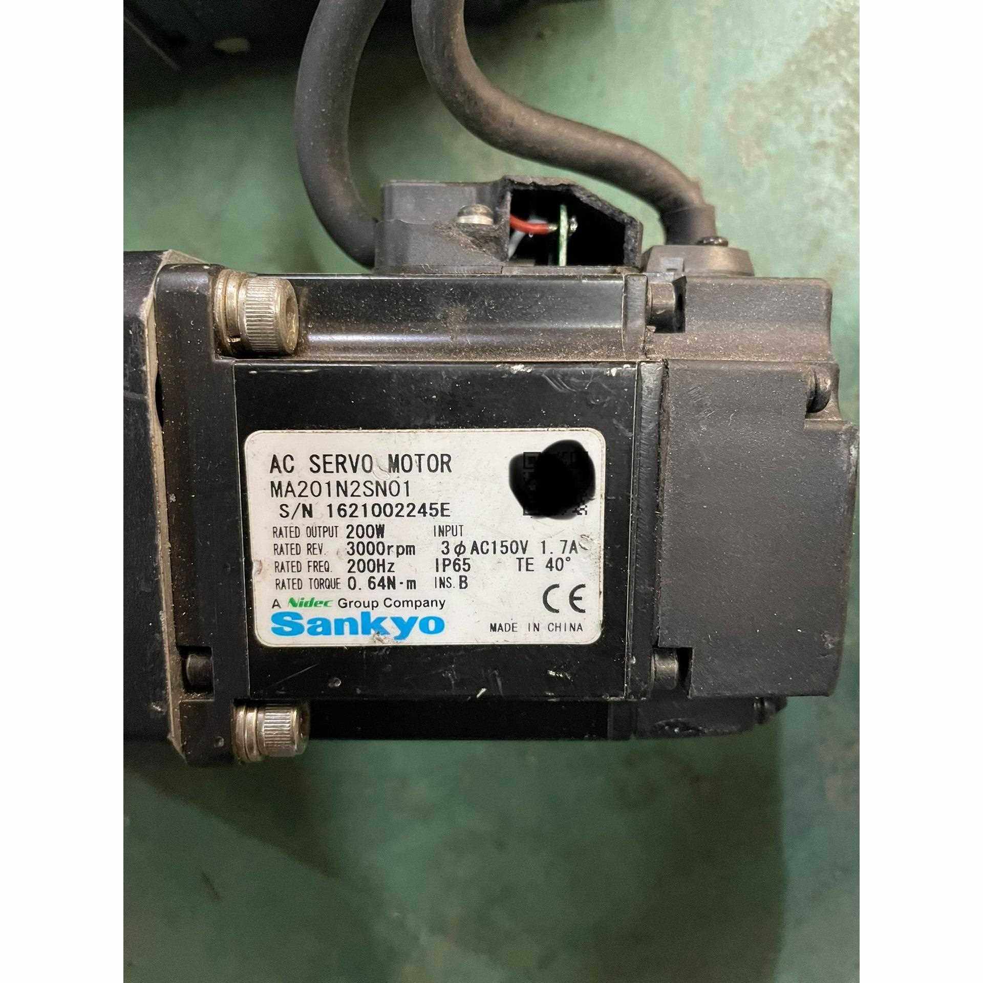 【议价】拆机三协伺服电机ma201n2sn01，配的PGX62-H-