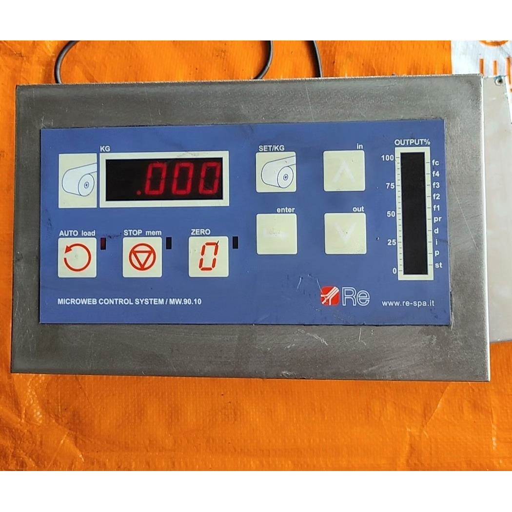 【议价】拆机件意大利RE纠偏控制器MW.90.10 功能完好。实物拍