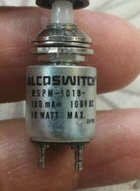 【议价】MSPM-101B 日本产ALCOSWITCH钮子开关 10