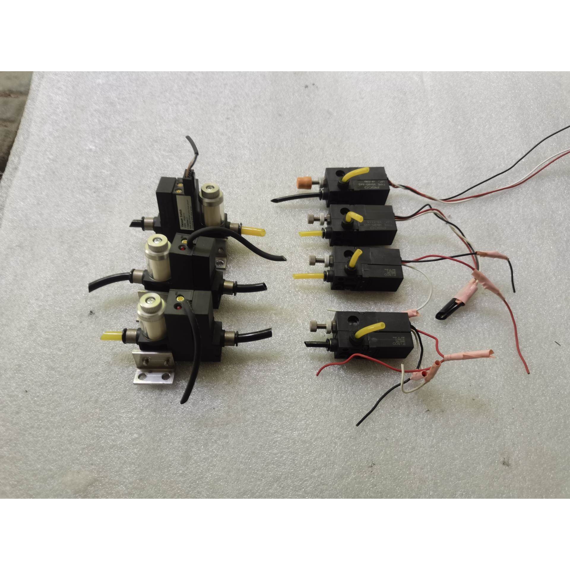 【议价】PISCO 皮士克真空发生器 共7个。型号如图，二手拆机