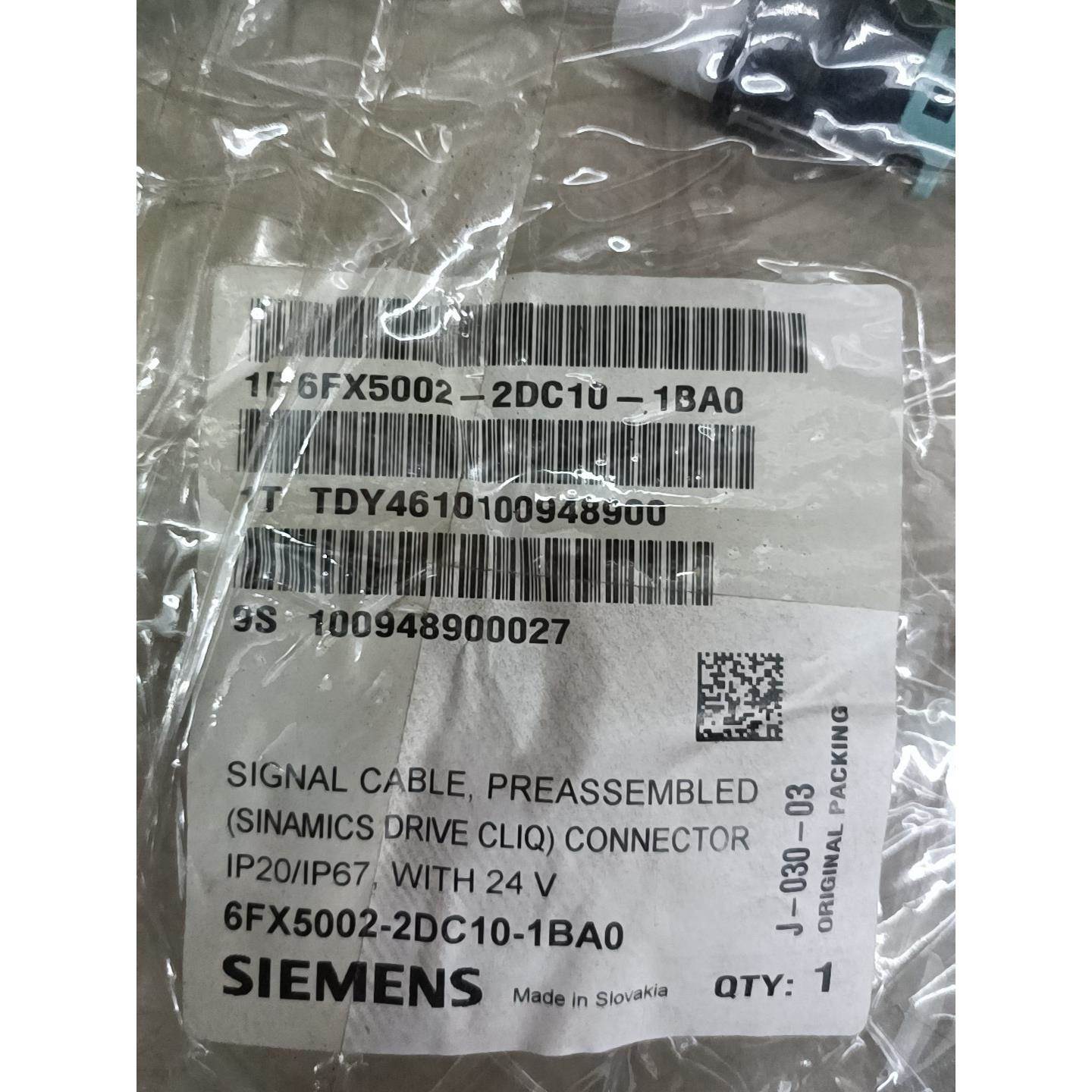 【议价】西门子 6FX5002-2DC10-1BA0 数量：4