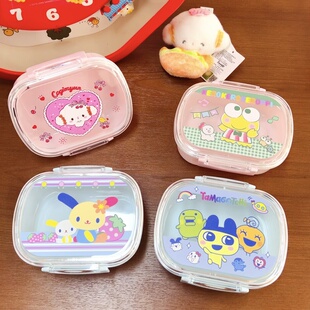 日本卡通可爱便当点心水果饭盒餐盒400ml