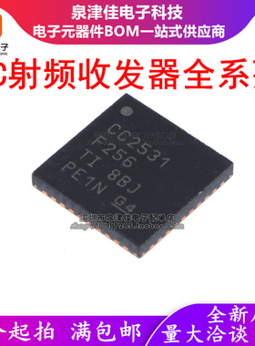 CC2571/2570/8521/8531/8520RHAR/8530RHAT 2541F256TRHARQ1 VQFN