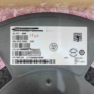 只做原装 比较器 LT1715HMS#PBF MSOP-10  电子元器件