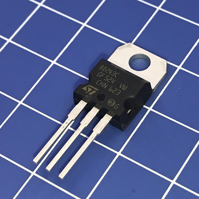 功率三极管 BD243C 6A/100V NPN TO-220 晶体管 全新