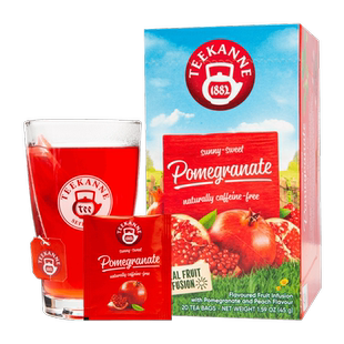 进口德国Teekanne波斯石榴水果茶包 冷泡袋泡玫瑰茄花果茶叶组合